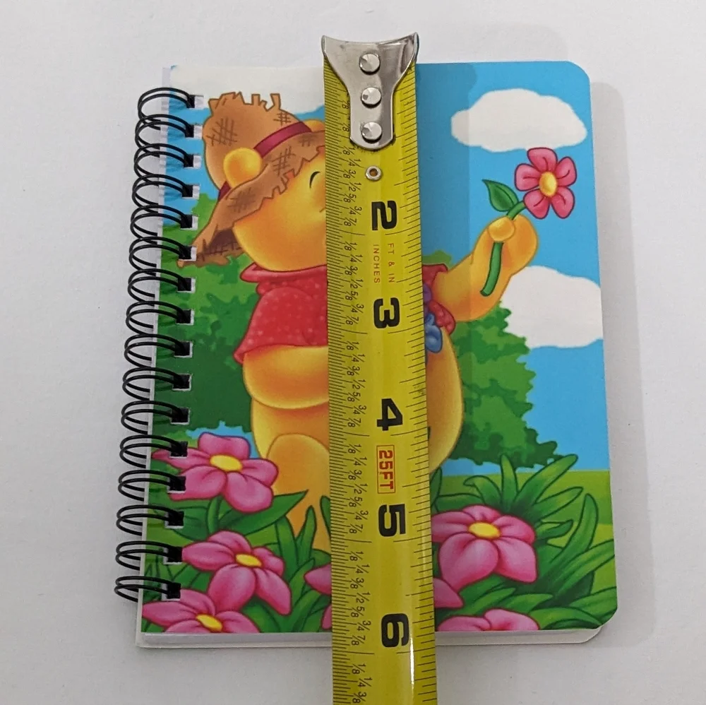 Disney Winnie The Pooh Small Spiral Notebook, NEW